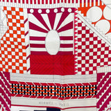 エルメス HERMES カレ90 　PRO MENADE AU FAUBO URG マルチカラー シルク ユニセックス スカーフ