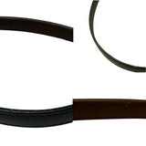 エルメス HERMES バンドリエール 15mm ブラック シルバー金具 スイフト レディース ショルダーストラップ