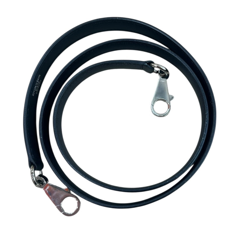 エルメス HERMES バンドリエール 15mm ブラック シルバー金具 スイフト レディース ショルダーストラップ