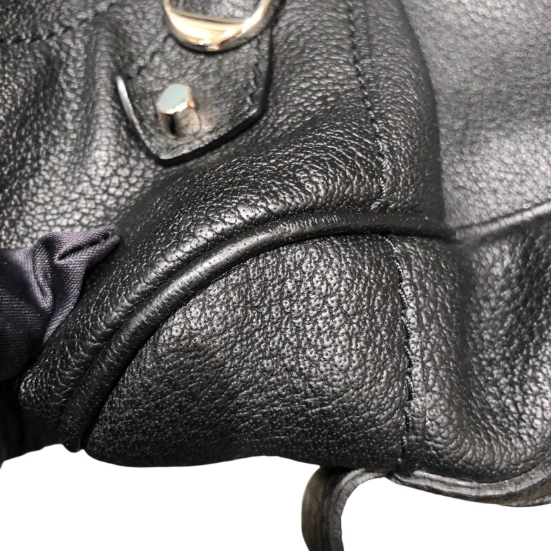 バレンシアガ BALENCIAGA シティトートバッグ 235226 ブラック レザー メンズ トートバッグ