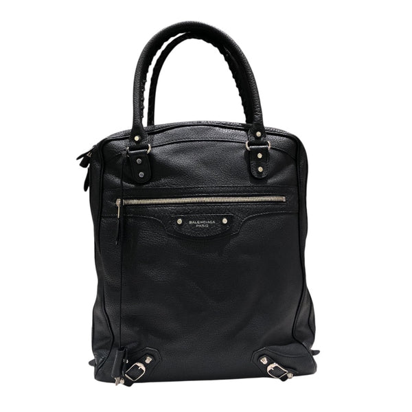 バレンシアガ BALENCIAGA シティトートバッグ 235226 ブラック レザー メンズ トートバッグ