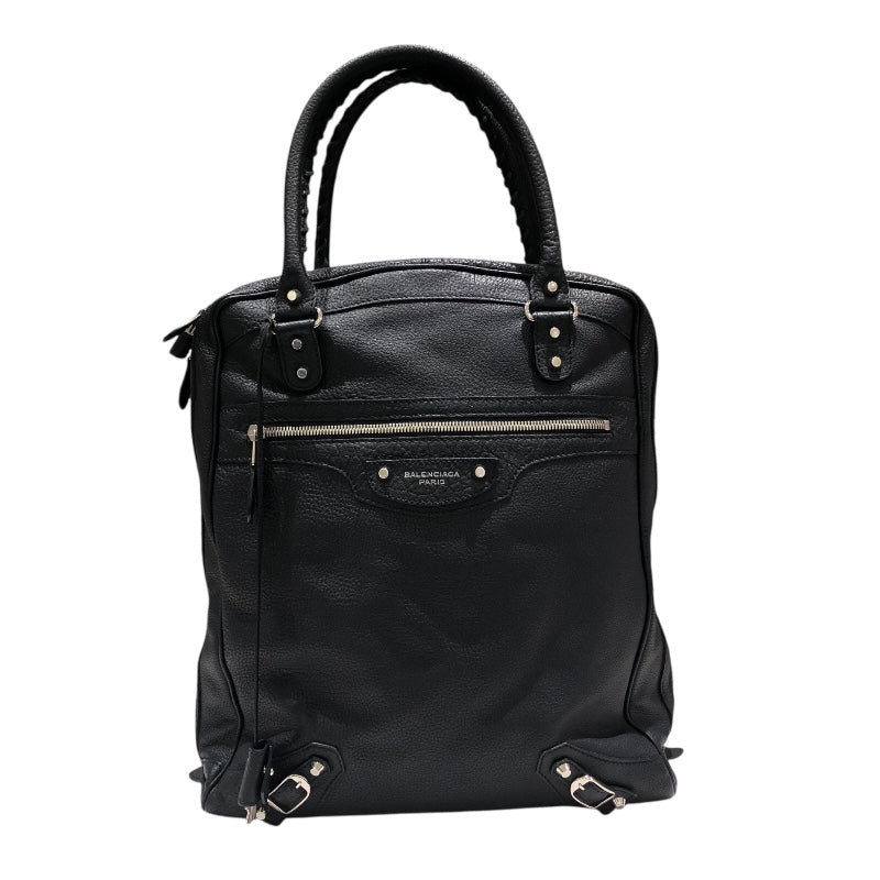 バレンシアガ BALENCIAGA シティトートバッグ 235226 ブラック レザー メンズ トートバッグ