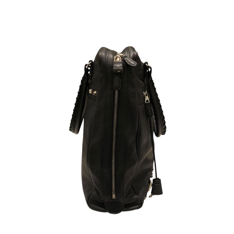 バレンシアガ BALENCIAGA シティトートバッグ 235226 ブラック レザー メンズ トートバッグ