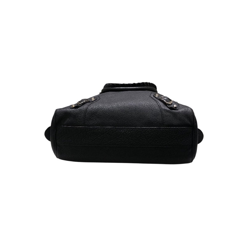 バレンシアガ BALENCIAGA シティトートバッグ 235226 ブラック レザー メンズ トートバッグ