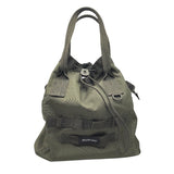 バレンシアガ BALENCIAGA アーミートートM 644040 カーキ ナイロン メンズ ハンドバッグ