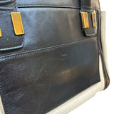 クロエ Chloe アリスハンドバッグ クリーム/ブラック レザー レディース トートバッグ