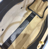 クロエ Chloe アリスハンドバッグ クリーム/ブラック レザー レディース トートバッグ