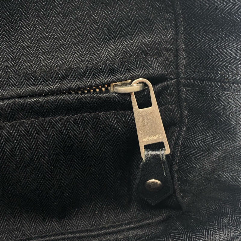 エルメス HERMES アカプルコPM トワル・レザー ユニセックス ハンドバッグ