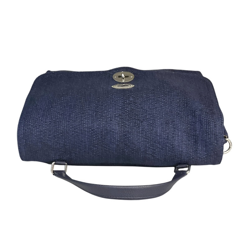 ✨美品✨ZANELLATO ポスティーナ Lサイズ ネイビー ザネラート