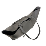 サンローラン SAINT LAURENT ショッピングバッグ 600281 グレー レザー レディース トートバッグ