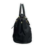 プラダ PRADA ナイロン・ヴィッテロダイノ ハンドバッグ BN1841 ブラック ゴールド金具 ナイロン・レザー レディース ショルダーバッグ
