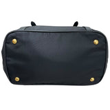 プラダ PRADA ナイロン・ヴィッテロダイノ ハンドバッグ BN1841 ブラック ゴールド金具 ナイロン・レザー レディース ショルダーバッグ