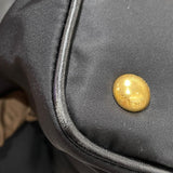 プラダ PRADA ナイロン・ヴィッテロダイノ ハンドバッグ BN1841 ブラック ゴールド金具 ナイロン・レザー レディース ショルダーバッグ