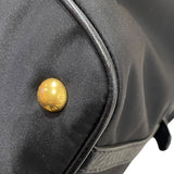 プラダ PRADA ナイロン・ヴィッテロダイノ ハンドバッグ BN1841 ブラック ゴールド金具 ナイロン・レザー レディース ショルダーバッグ