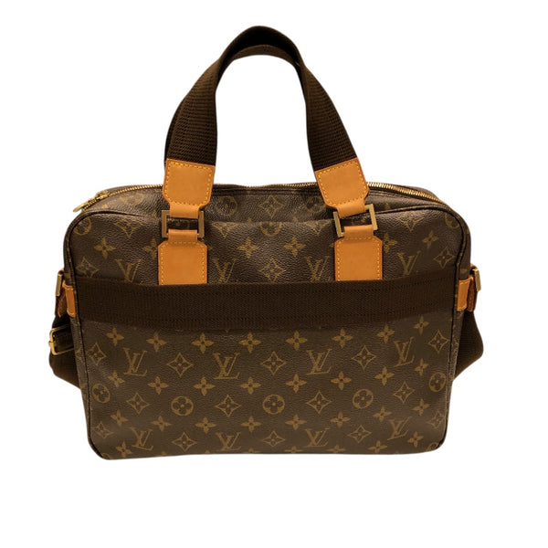 ルイ・ヴィトン LOUIS VUITTON サックボスホール M40043 ブラウン PVC ユニセックス ショルダーバッグ