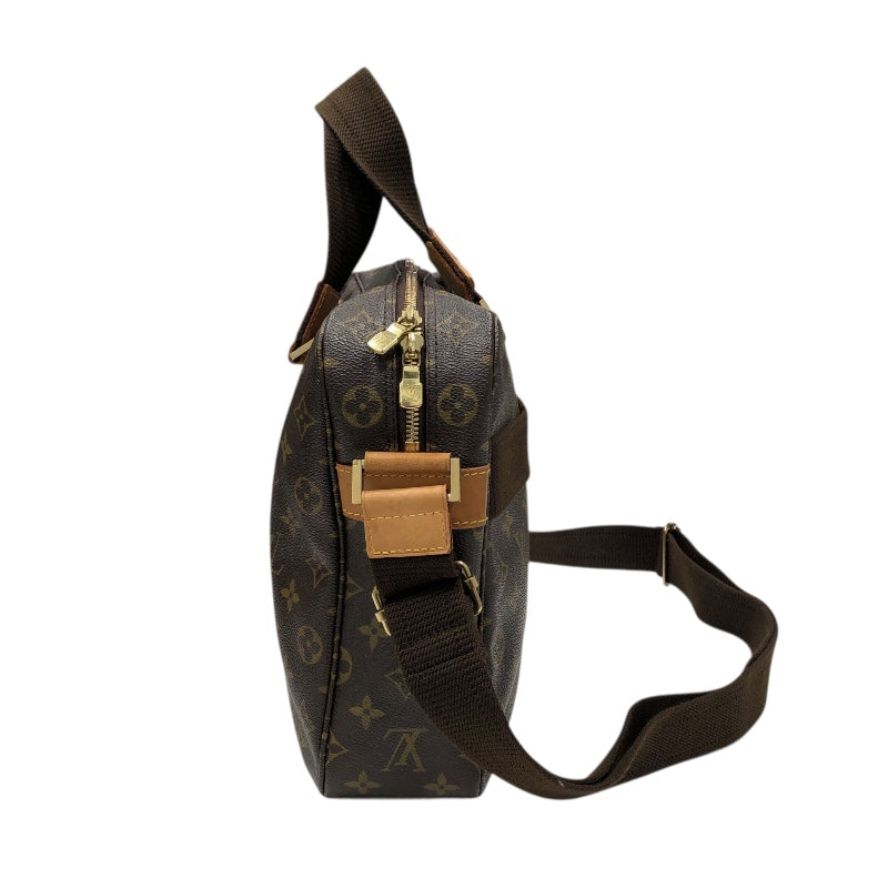 ルイ・ヴィトン LOUIS VUITTON サックボスホール M40043 ブラウン PVC ユニセックス ショルダーバッグ