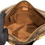 ルイ・ヴィトン LOUIS VUITTON サックボスホール M40043 ブラウン PVC ユニセックス ショルダーバッグ