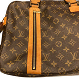 ルイ・ヴィトン LOUIS VUITTON サックボスホール M40043 ブラウン PVC ユニセックス ショルダーバッグ