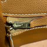 エルメス HERMES ケリー28　内縫い ゴールド ゴールド金具 トゴ レディース ハンドバッグ
