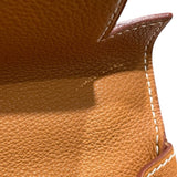 エルメス HERMES ケリー28　内縫い ゴールド ゴールド金具 トゴ レディース ハンドバッグ