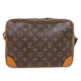 ルイ・ヴィトン LOUIS VUITTON ナイル M45244 ブラウン　ゴールド金具 モノグラム ユニセックス ショルダーバッグ