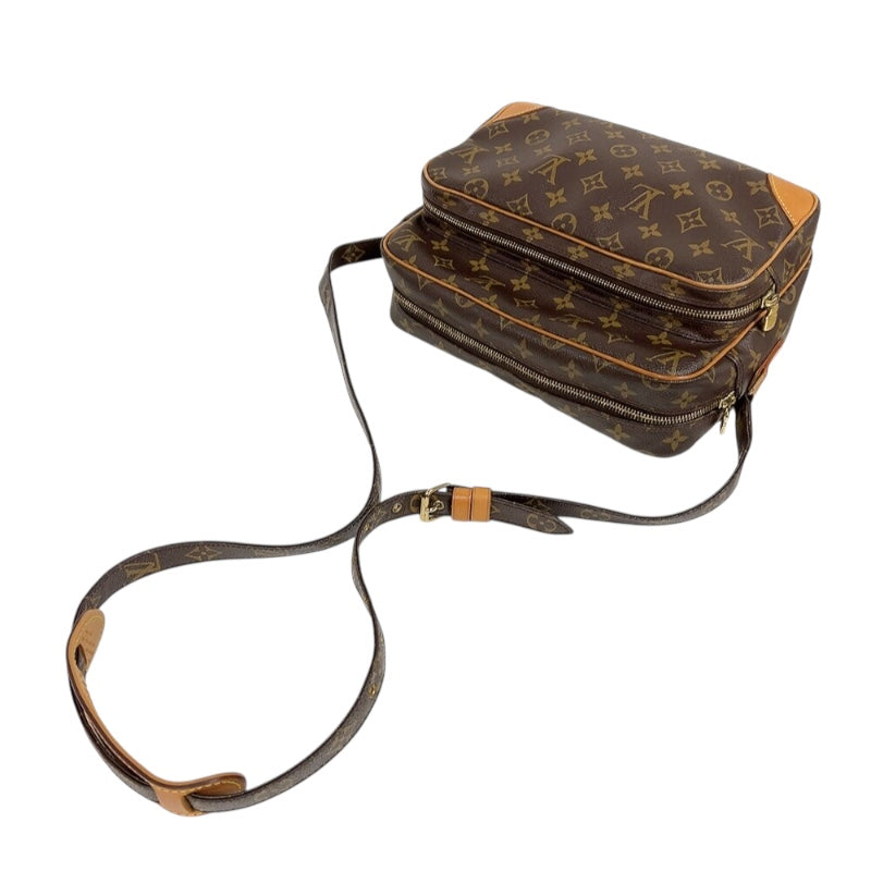 ルイ・ヴィトン LOUIS VUITTON ナイル M45244 ブラウン　ゴールド金具 モノグラム ユニセックス ショルダーバッグ
