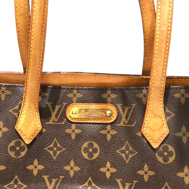 ルイ・ヴィトン LOUIS VUITTON モノグラム ウィルシャーMM M45644 PVCコーティングキャンバス レディース ハンドバッグ