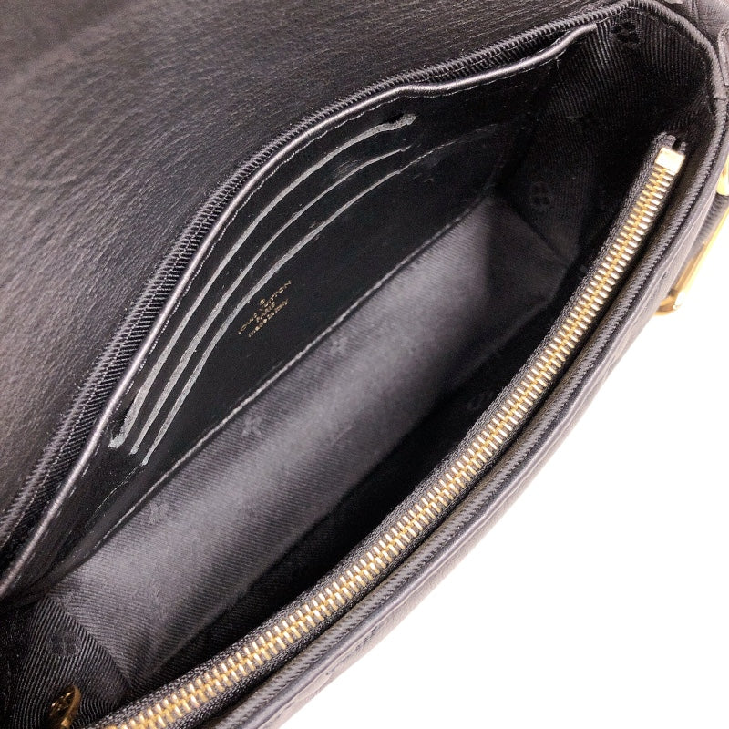 ルイ・ヴィトン LOUIS VUITTON ウォレット・オン・ストラップ M81398 ブラック バブルグラム レディース ショルダーバッグ