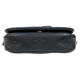 ルイ・ヴィトン LOUIS VUITTON ウォレット・オン・ストラップ M81398 ブラック バブルグラム レディース ショルダーバッグ