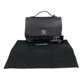 シャネル CHANEL ビジネスアフィニティ スモールショルダーバッグ A93607 キャビアスキン レディース ショルダーバッグ
