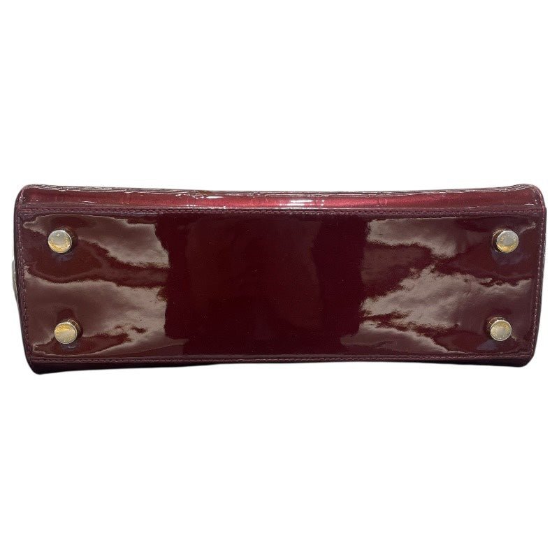 ルイ・ヴィトン LOUIS VUITTON ブレアMM M91619 アマラント モノグラム・ヴェルニ レディース ショルダーバッグ