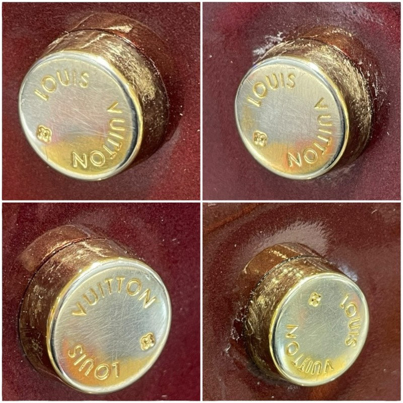 ルイ・ヴィトン LOUIS VUITTON ブレアMM M91619 アマラント モノグラム・ヴェルニ レディース ショルダーバッグ