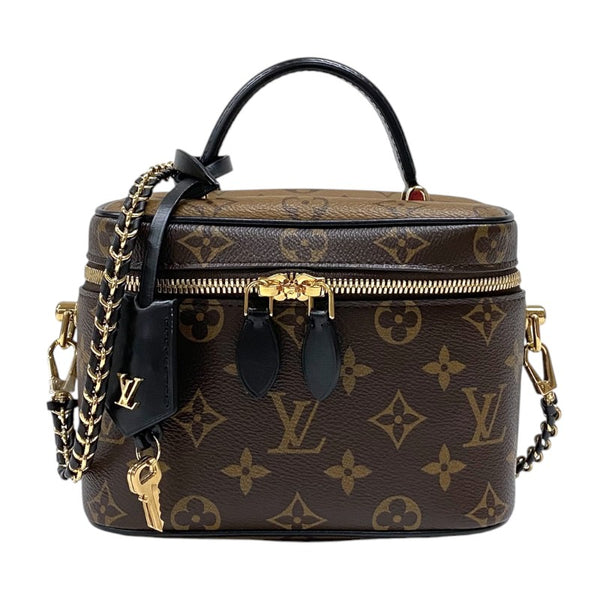 ルイ・ヴィトン LOUIS VUITTON ヴァニティNV PM M45165 モノグラム・リバース レディース ハンドバッグ ショルダーバッグ