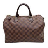 ルイ・ヴィトン LOUIS VUITTON スピーディ30 N41364 ダミエ×GD金具 PVC レディース ハンドバッグ