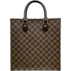 ルイ・ヴィトン LOUIS VUITTON サックプラPM N41226 ブラウン ダミエ・エベヌ レディース ハンドバッグ