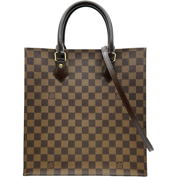 ルイ・ヴィトン ハンドバッグ ブラウン ルイ・ヴィトン LOUIS VUITTON サックプラPM N41226 ブラウン ダミエ