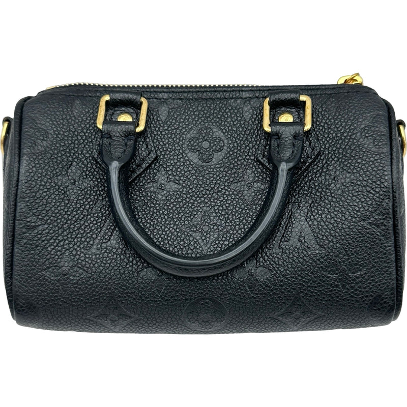 ルイ・ヴィトン LOUIS VUITTON ナノ・スピーディ M82450 ノワール