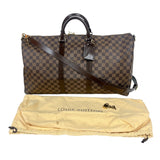 ルイ・ヴィトン LOUIS VUITTON キーポル・バンドリエール55 N41414 ブラウン　ゴールド金具 ダミエ ユニセックス ボストンバッグ