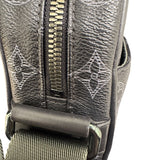 ルイ・ヴィトン LOUIS VUITTON ダヌーブPM M43677 ブラック PVC/レザー メンズ ショルダーバッグ
