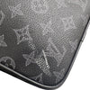ルイ・ヴィトン LOUIS VUITTON ダヌーブPM M43677 ブラック PVC/レザー メンズ ショルダーバッグ
