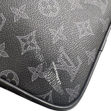 ルイ・ヴィトン LOUIS VUITTON ダヌーブPM M43677 ブラック PVC/レザー メンズ ショルダーバッグ