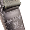 ルイ・ヴィトン LOUIS VUITTON ダヌーブPM M43677 ブラック PVC/レザー メンズ ショルダーバッグ