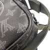 ルイ・ヴィトン LOUIS VUITTON ダヌーブPM M43677 ブラック PVC/レザー メンズ ショルダーバッグ