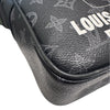 ルイ・ヴィトン LOUIS VUITTON ダヌーブPM M43677 ブラック PVC/レザー メンズ ショルダーバッグ
