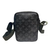 ルイ・ヴィトン LOUIS VUITTON ダヌーブPM M43677 ブラック PVC/レザー メンズ ショルダーバッグ