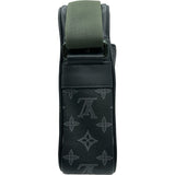 ルイ・ヴィトン LOUIS VUITTON ダヌーブPM M43677 ブラック モノグラム・エクリプス/ヴィヴィエンヌ メンズ ショルダーバッグ