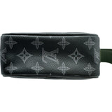 ルイ・ヴィトン LOUIS VUITTON ダヌーブPM M43677 ブラック モノグラム・エクリプス/ヴィヴィエンヌ メンズ ショルダーバッグ