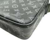 ルイ・ヴィトン LOUIS VUITTON ダヌーブPM M43677 ブラック モノグラム・エクリプス/ヴィヴィエンヌ メンズ ショルダーバッグ