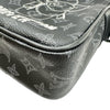 ルイ・ヴィトン LOUIS VUITTON ダヌーブPM M43677 ブラック モノグラム・エクリプス/ヴィヴィエンヌ メンズ ショルダーバッグ