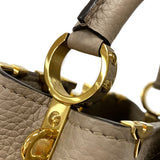 ルイ・ヴィトン LOUIS VUITTON カプシーヌMINI M24567 ベージュ ゴールド金具 トリヨンレザー レディース ハンドバッグ ショルダーバッグ